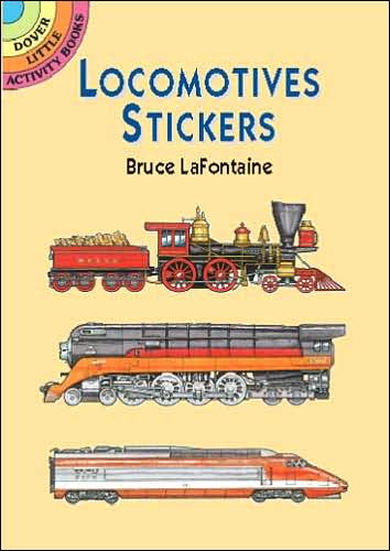 Cover for Bruce Lafontaine · Locomotives Stickers - Little Activity Books (MERCH) (2003)