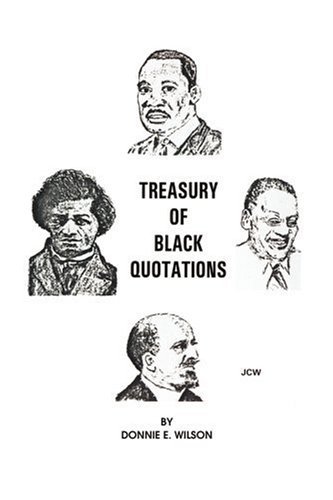 Cover for Donnie Wilson · Treasury of Black Quotations (Paperback Book) (2004)