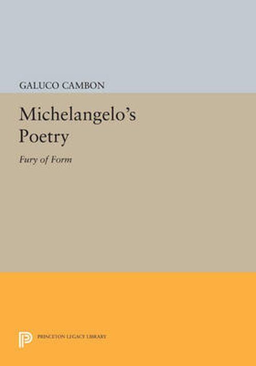 Cover for Glauco Cambon · Michelangelo's Poetry: Fury of Form - Princeton Legacy Library (Pocketbok) (2014)