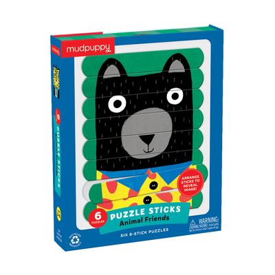 Cover for Mariana Ruiz Johnson · Animal Friends Puzzle Sticks (N/A) (2019)