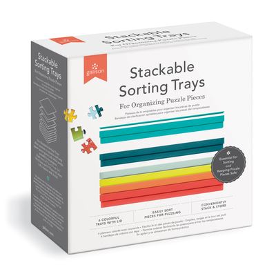Puzzle Sorting Tray Set - Galison - Merchandise - Galison - 9780735373211 - August 4, 2022