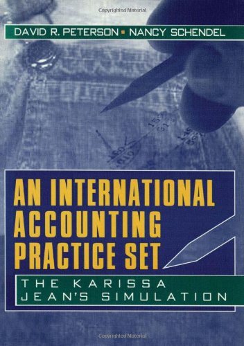 Cover for Erdener Kaynak · An International Accounting Practice Set: The Karissa Jean's Simulation (Paperback Book) (1996)