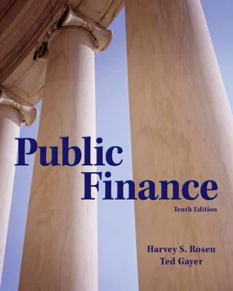 Public Finance with Connect Access Card - Harvey Rosen - Książki - Irwin/McGraw-Hill - 9781259377211 - 1 maja 2014