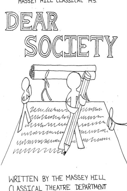 Cover for Advanced Theatre Class · Dear Society, (Pocketbok) (2016)