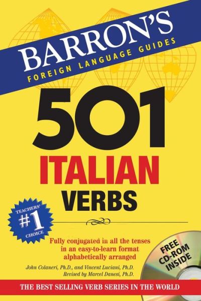 Cover for John Colaneri · BARRONS 501 VERBS: 501 Italian Verbs (Audiobook (CD)) [Fourth edition] (2015)