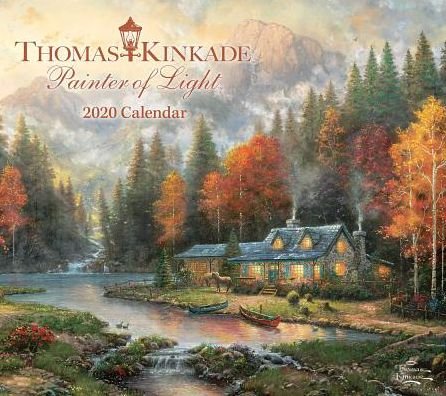 Thomas Kinkade Painter of Light 2020 Deluxe Wall Calendar - Thomas Kinkade - Merchandise - Andrews McMeel Publishing - 9781449499211 - 18. juni 2019