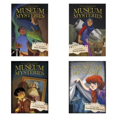 Cover for Steve Brezenoff · Museum Mysteries (Hardcover Book) (2019)