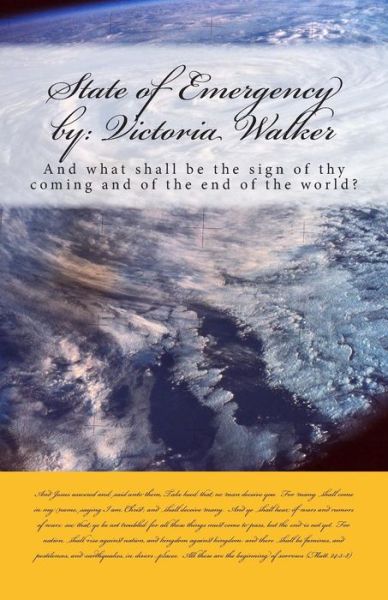 Cover for Victoria Walker · State of Emergency (Paperback Book) (2014)