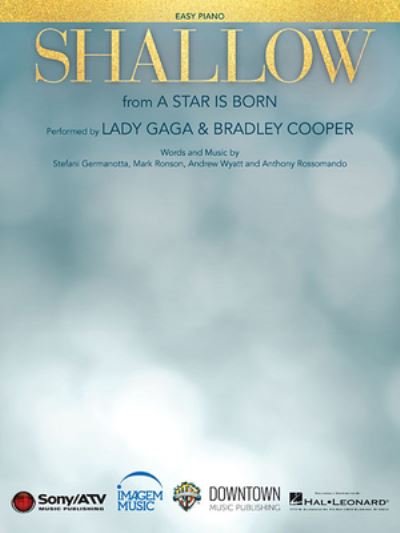 Cover for Lady Gaga · Shallow (from a Star Is Born) (Bog) (2018)