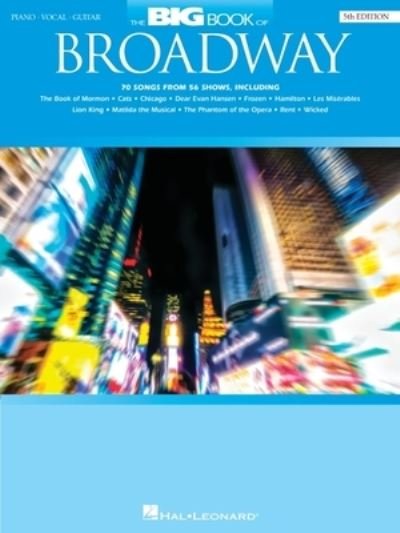 The Big Book of Broadway - V/A - Boeken - Hal Leonard - 9781540060211 - 2021