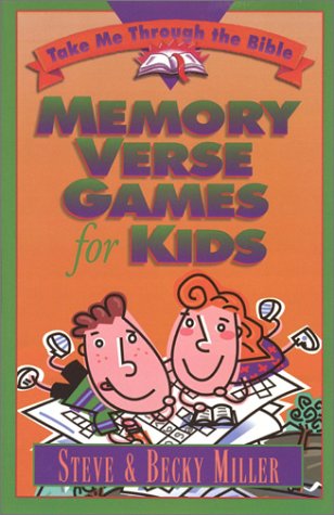 Cover for Becky Miller · Memory Verse Games for Kids (Take Me Through the Bible) (Paperback Book) (1997)