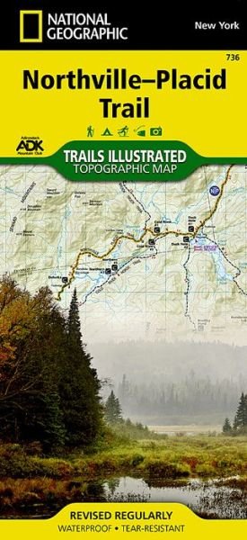 Cover for National Geographic Maps · Northville-placid Trail, New York: Trails Illustrated National Parks (Map) [2023rd edition] (2023)