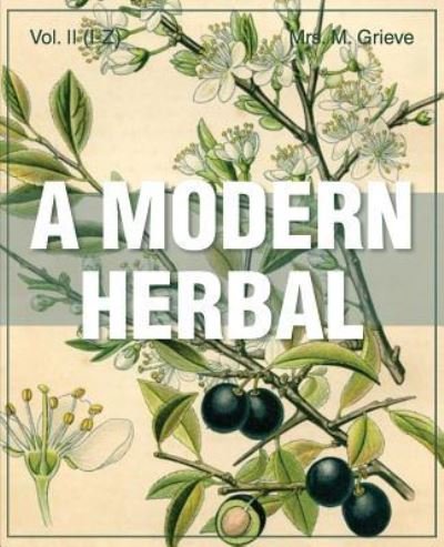 Cover for Margaret Grieve · A Modern Herbal (Paperback Book) (2015)