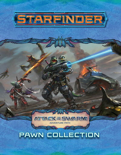 Starfinder Pawns: Attack of the Swarm! Pawn Collection - Paizo Staff - Bordspel - Paizo Publishing, LLC - 9781640782211 - 16 juni 2020