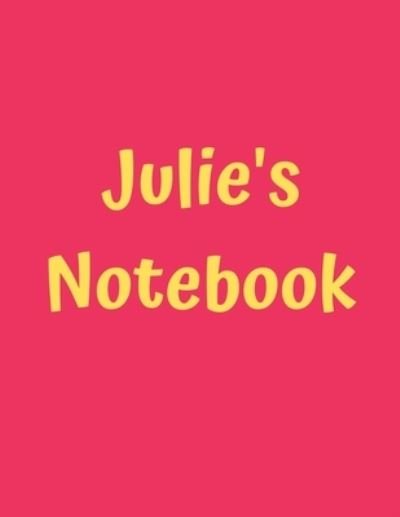 Cover for 99 Notes · Julie's Notebook (Pocketbok) (2019)