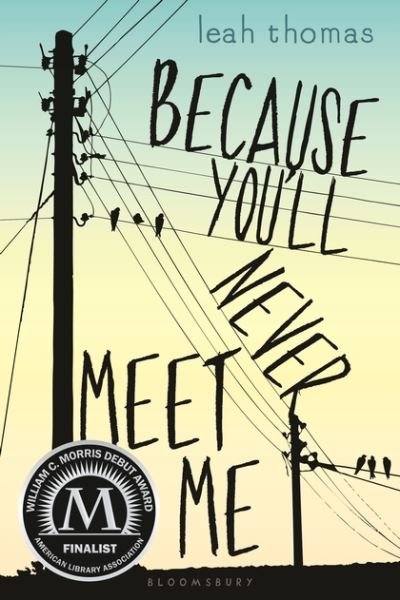 Cover for Leah Thomas · Because You'll Never Meet Me (Book) (2017)