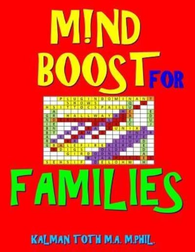 Cover for Kalman Toth M a M Phil · M!nd Boost for Families (Paperback Book) (2018)