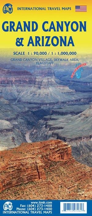 Cover for ITM Publications · Grand Canyon / Arizona (Map) (2022)