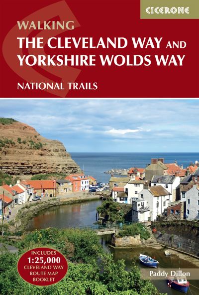 Cover for Paddy Dillon · The Cleveland Way and the Yorkshire Wolds Way: NATIONAL TRAILS: The North York Moors, Yorkshire Wolds and Yorkshire Coast (Paperback Bog) [3 Revised edition] (2024)