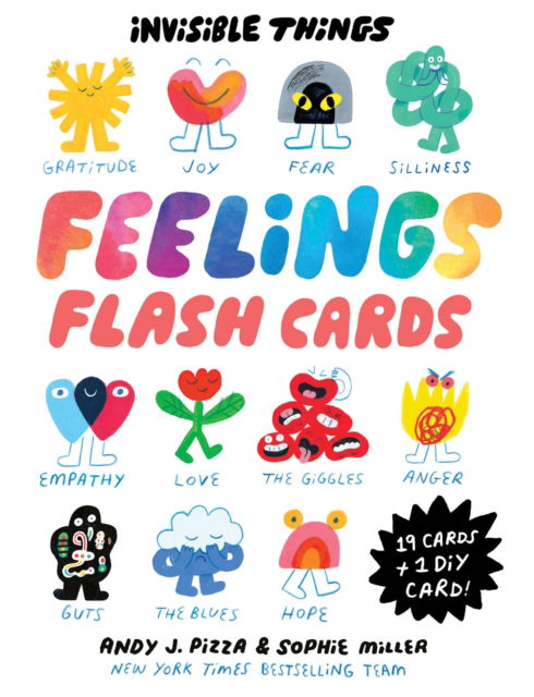 Cover for Andy J. Pizza · Invisible Things Feelings Flash Cards (Flashkort) (2024)