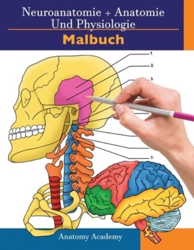 Cover for Clement Harrison · Neuroanatomie + Anatomie und Physiologie Malbuch (Paperback Book) (2021)