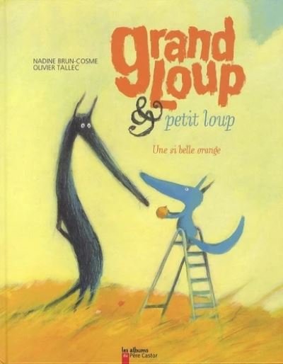 Cover for Nadine Brun-Cosme · Grand loup &amp; petit loup - Une si belle orange (Paperback Book) (2010)