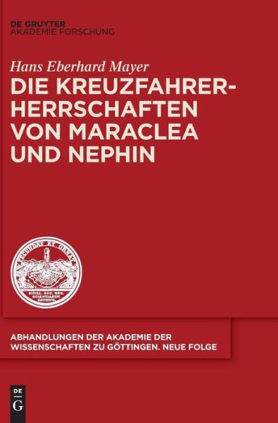 Cover for Mayer · Die Kreuzfahrerherrschaften von M (Book) (2018)