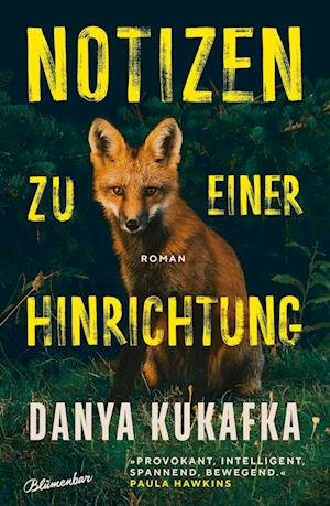 Cover for Danya Kukafka · Notizen Zu Einer Hinrichtung (Book)