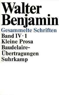 Cover for Benjamin · Benjamin:gesammelte Schriften.4 (Buch)