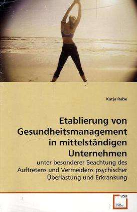 Cover for Rabe · Etablierung von Gesundheitsmanagem (Buch)