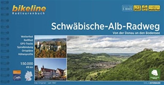 Schwabische Alb Radwege Radtourenbuch - Radtourenbucher (Spiral Book) (2023)