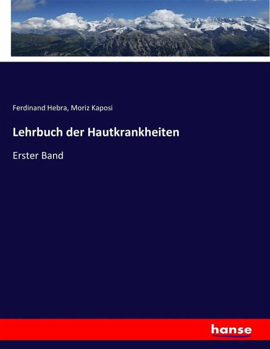 Cover for Kaposi · Lehrbuch der Hautkrankheiten (Book) (2017)
