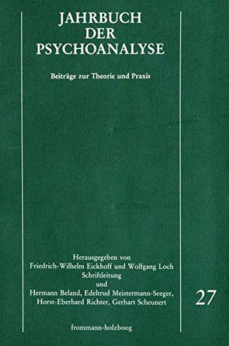 Cover for Hermann Beland · Jahrbuch Der Psychoanalyse, Band 27 (Paperback Book) (1991)