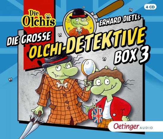 Cover for Dietl,erhard; Iland-olschewski,barbara · Die Große Olchi-detektive-box 3 (CD) (2019)