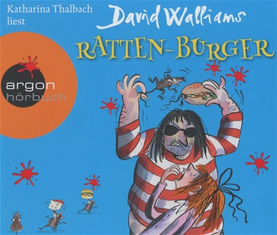 Walliams, Ratten-Burger,CD - Katharina Thalbach - Kirjat - ARGO SAUERLAND - 9783839841211 - perjantai 24. helmikuuta 2017