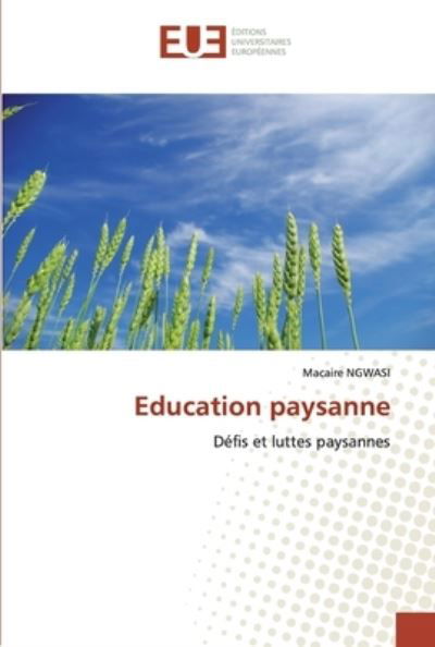 Cover for Ngwasi · Education paysanne (Book) (2020)