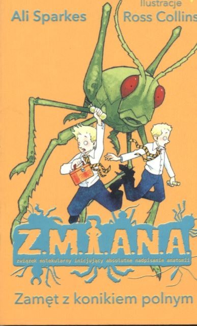 Cover for Ail Sparkes · Z.M.I.A.N.A.: Zamet z konikiem polnym (Pocketbok)