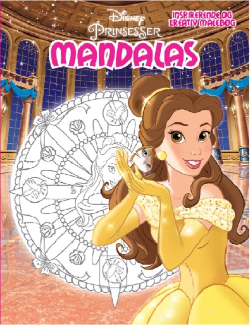 Cover for Mandalas: Mandalas Disney Belle (Sewn Spine Book) (2019)