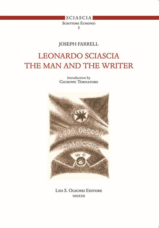 Cover for Joseph Farrell · Leonardo Sciascia. The Man And The Writer (Book) (2022)