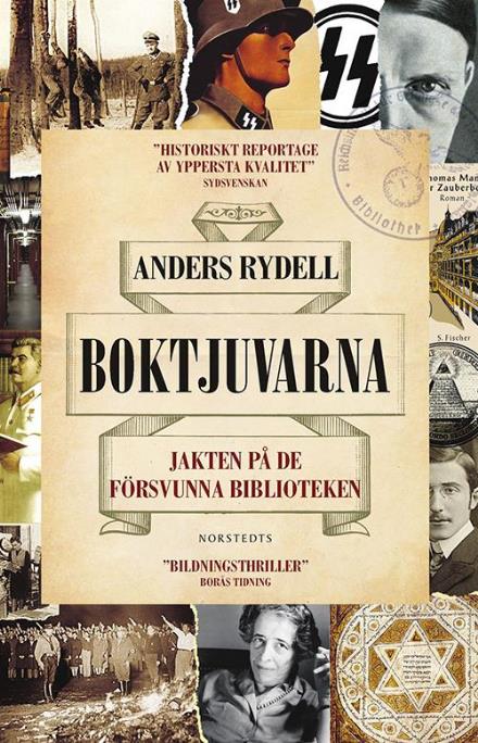 Cover for Anders Rydell · Boktjuvarna : jakten på de försvunna biblioteken (Paperback Book) (2016)