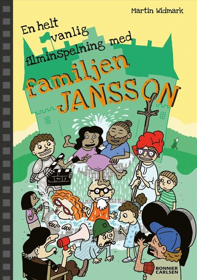 Cover for Martin Widmark · En helt vanlig filminspelning med familjen Jansson (Hardcover Book)