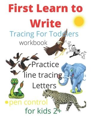 Cover for First Edition · Tracing For Toddlers (Paperback Book) (2020)