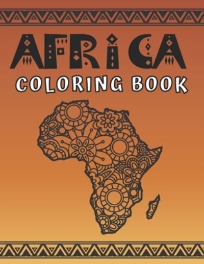 Cover for Health Matter · Africa Coloring Book (Paperback Book) (2021)