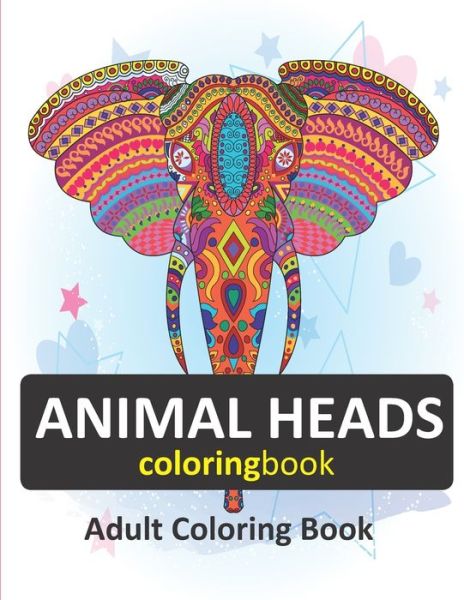 Cover for Animal Head · Animal Head Coloring Book. (Paperback Book) (2020)