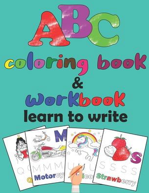 Cover for Bm Publishing · ABC coloring book And Workbook (Paperback Bog) (2020)