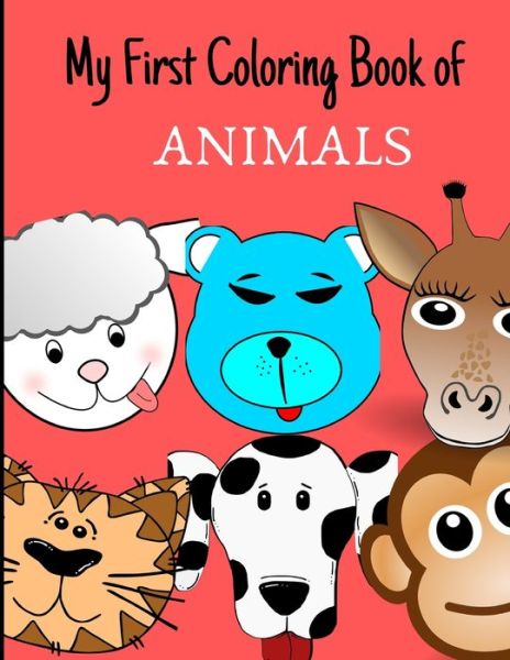 Cover for Kevin Jones · My First Coloring Book of Animals (Paperback Book) (2020)