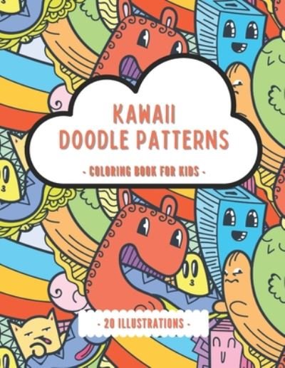 Cover for MMG Publishing · Kawaii Doodle Patterns - Coloring Book For Kids (Paperback Bog) (2020)