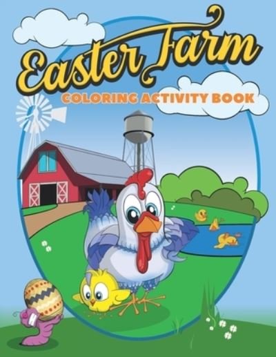 Cover for Memento Design · Easter Farm Coloring Activity Book (Pocketbok) (2021)