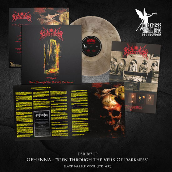 Gehenna · Seen Through the Veils of Darkness (The Second Spell) (Transparent / Black Marble Vinyl) (LP) (2024)