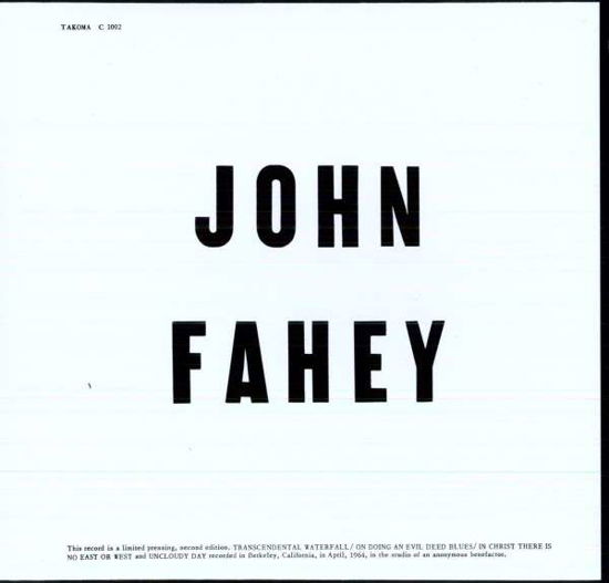 Blind Joe Death Vol.1 - John Fahey - Música - TAKOMA - 0025218100212 - 16 de novembro de 2010